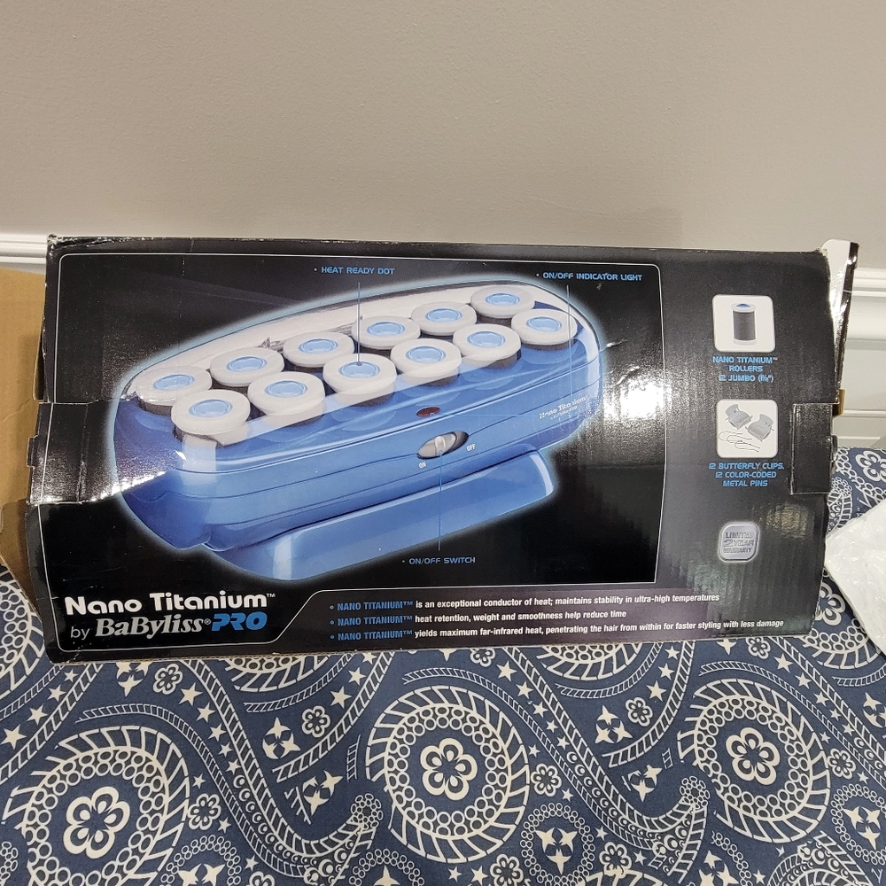 Babyliss PRO nano titanium 12 roller set